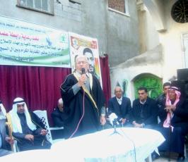 التواصل الجماهيري والإصلاح للجهاد ورابطة علماء فلسطين ترعيا صلحا عشائريا