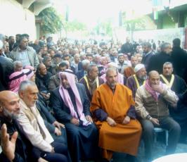 التواصل الجماهيري والإصلاح للجهاد ورابطة علماء فلسطين ترعيا صلحا عشائريا