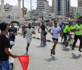  بطولة فلسطين للترايثلون بمدينة غزة  ‫(38470145)‬ ‫‬