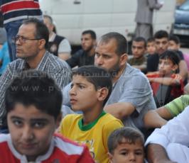 حركة الجهاد الإسلامي تقيم صلاة عيد الفطر أمام مقر الصليب الاحمر تضامنا مع الاسرى