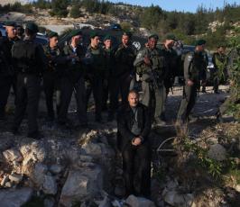 خاص فلسطين اليوم- الاحتلال يقمع سكان 'باب الشمس' للمرة الثانية
