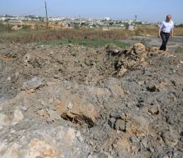  قصف موقع حطين التابع لسرايا لقدس  ‫(29980049)‬ ‫‬