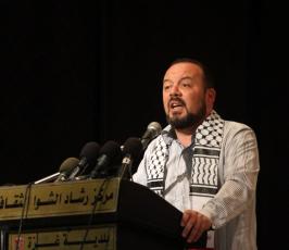 الصحفيون فلسطينون يحتفلون بيومهم العالمي في غزة