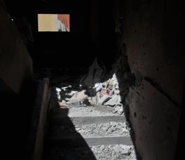 قصف منازل 2014