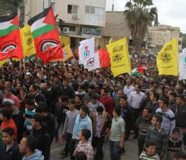 خاص فلسطين اليوم..تشييع شهيدي عنبتا شرقي طولكرم بمشاركة آلاف المواطنين