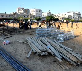 حركة فتح تستعد لانطلاقتها على ارض السرايا
