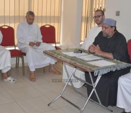 وزير الاوقاف يلتقي بأعضاء البعثة الإعلامية في مكة المكرمة