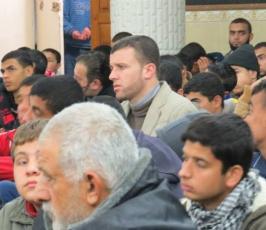 الجهاد تنظم حفل تأبين للشهيد إبراهيم الحرازين