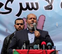 بالصورمسيرة للفصائل بغزة إحياءً ليوم الاسير ‫(61426924)‬ ‫‬