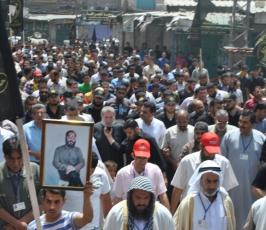 الجهاد الإسلامي برفح تنتفض نصرة للأسيرين محمود السرسك وأكرم الريخاوي