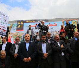  الذكرى الـ40 ليوم الأرض فى شمال قطاع غزة (10)