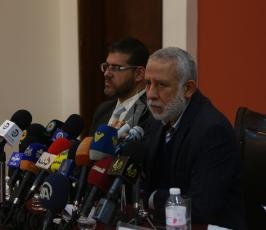  حوار صحفي مفتوح نظمه التجمع الإعلامي للحديث حول المستجدات الفلسطينية الأخيرة ‫(39059996)‬ ‫‬