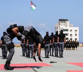 الداخلية في غزة تخرج فوج الوحدة  ‫(29273997)‬ ‫‬
