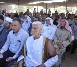 صلح عشائرى بين عائلتي قديح والنجار شرق خانيونس ‫(31552931)‬ ‫‬
