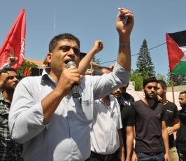 فعاليات التضامنية مع الاسرى المضربين