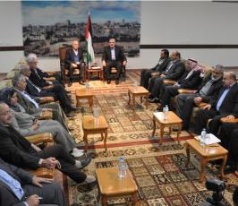 بالصور:فتح وحماس تعقدان لقاء مشترك في غزة حول المصالحة