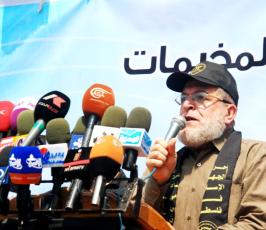 المهرجان الختامى لمخيمات بشائر الإنتصار أمام مقر الصليب الأحمر بغزة