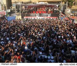 خطاب الرئيس المصري المنتخب محمد مرسي عقب صلاة الجمعة في ميدان التحرير