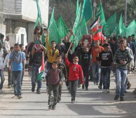 خاص فلسطين اليوم..مواجهات بين الاحتلال وأهالي بدرس غرب رام الله