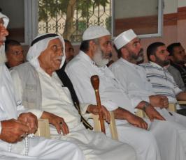 بالصور: التواصل الجماهيري للجهاد يعقد ندوة سياسية بعنوان"نعم نكون إن كانت المصالحة"