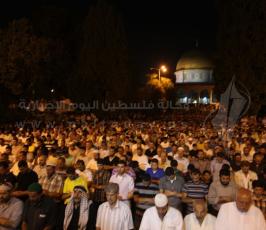 ليلة القدر في المسجد الأقصى المبارك