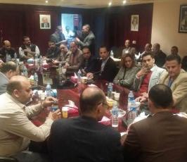 وفد الاعلاميين الفلسطينيين في زيارة لوكالة انباء الشرق الاوسط ‫(39191047)‬ ‫‬