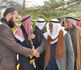 بالصور:التواصل الجماهيري والإصلاح للجهاد ترعى صلحاًعشائري بين عائلة أبو قريبة وعائلة أبو محسن" برفح"