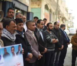 أهالي الأسرى بغزة يردون الجميل لفضائية فلسطين اليوم ‫(30859663)‬ ‫‬