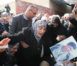 جماهير غفيرة في وداع الإستشهادي من سرايا القدس راغب جرادات في جنين