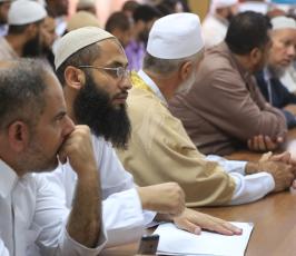 ندوة بمناسبة مرور خمسين عاماً على احتلال المسجد الأقصى المبارك ومعركة بدر الكبرى ‫(38011401)‬ ‫‬
