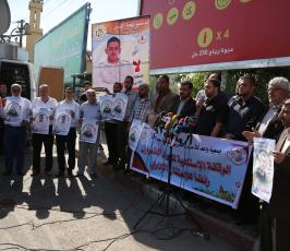 #وقفة تضامن مع الاسرى المضربين عن الطعام فى سجون الاحلال (5)