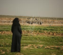 مسيرة العودة في منطقة ملكة شرق مدينة غزة ‫(43844104)‬ ‫‬.JPG