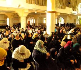 العمل النسائى ينظم ندوة ثقافية بذكرى الانطلاقة الجهادية بمسجد ارض الرباط بغزة