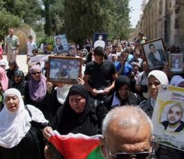 مسيرات حاشدة بالقدس المحتلة تضامناً مع الأسرى في سجون الاحتلال