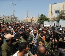  جثامين شهداء سرايا القدس الأربعة في رفح ‫(42205702)‬ ‫‬.JPG