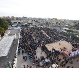 مهرجان الوفاء للشقاقي والشهداء في رفح
