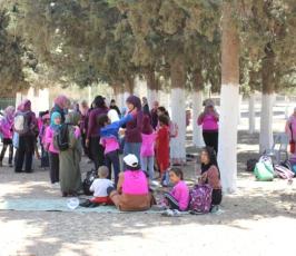 مسيرة لأطفال المخيمات في الأراضي المحتلة لشد الرحال الى المسجد الاقصى