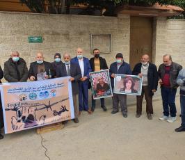 وقفة للاتحاد العام لعمال فلسطين أمام الصليب بغزة تضامناً مع الأسرى (10)