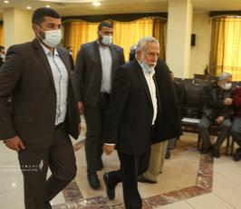 فصائل وجماهير تهنئ د . محمد الهندي بعد عودته الى غزة (5)