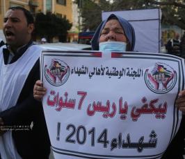 اعتصام أهالي شهداء غزة 2014 (7)
