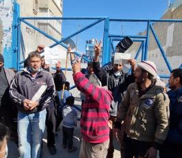 احتجاجات الأونروا (3)
