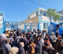 احتجاجات الأونروا (4)