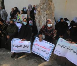اعتصام اهالى شهداء عام 2014 (3)
