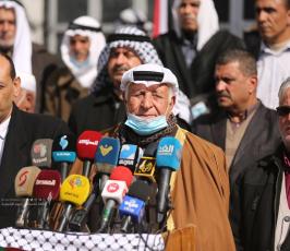 رئيس هيئة العشائر  في غزة أبو سلمان المغني (2)