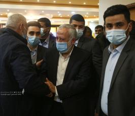 فصائل وجماهير تهنئ د . محمد الهندي بعد عودته الى غزة (42)