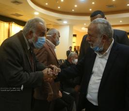 فصائل وجماهير تهنئ د . محمد الهندي بعد عودته الى غزة (4)