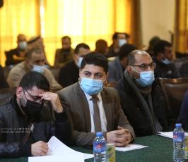 مؤتمر اطلاق وثيقة مواجهة التطبيع الاعلامي في غزة (10)