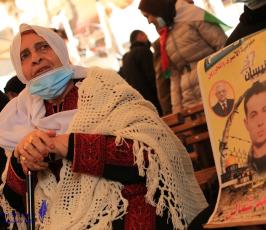 اعتصام اهالى الاسرى (5)