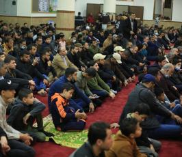 عوائل شهداء معركة بشائر الانتصار وشهداء مارس بغزة  (4)