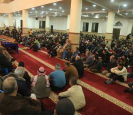 عوائل شهداء معركة بشائر الانتصار وشهداء مارس بغزة  (7)